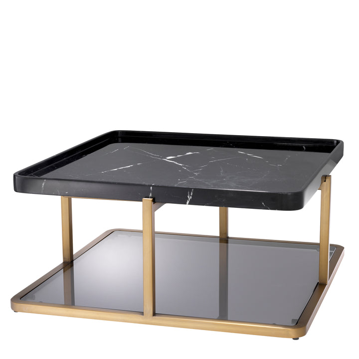Grant Coffee Table - Black & Gold