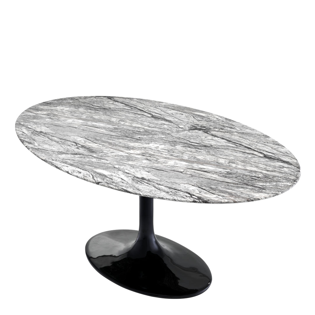 Solo Dining Table - Black & Gray