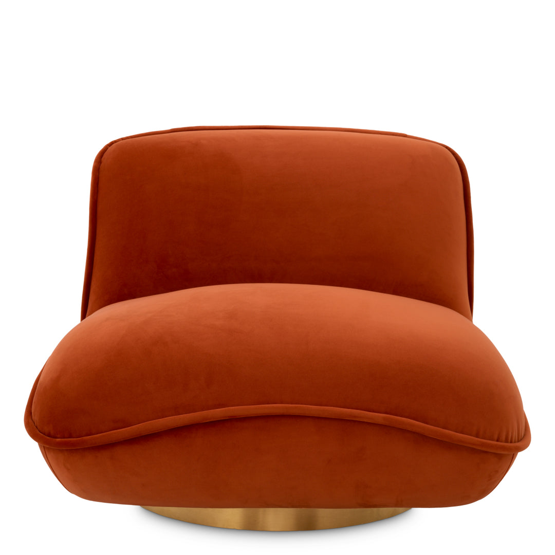 Eichholtz Chair Relax - Savona Orange Velvet