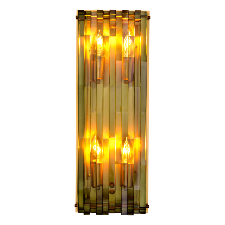 Wall Lamp Nuvola L - Antique Brass Finish UL