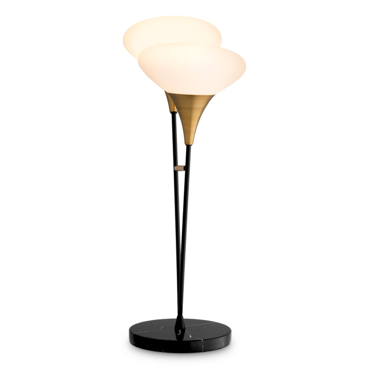 Table Lamp Duco - Antique Brass Finish UL