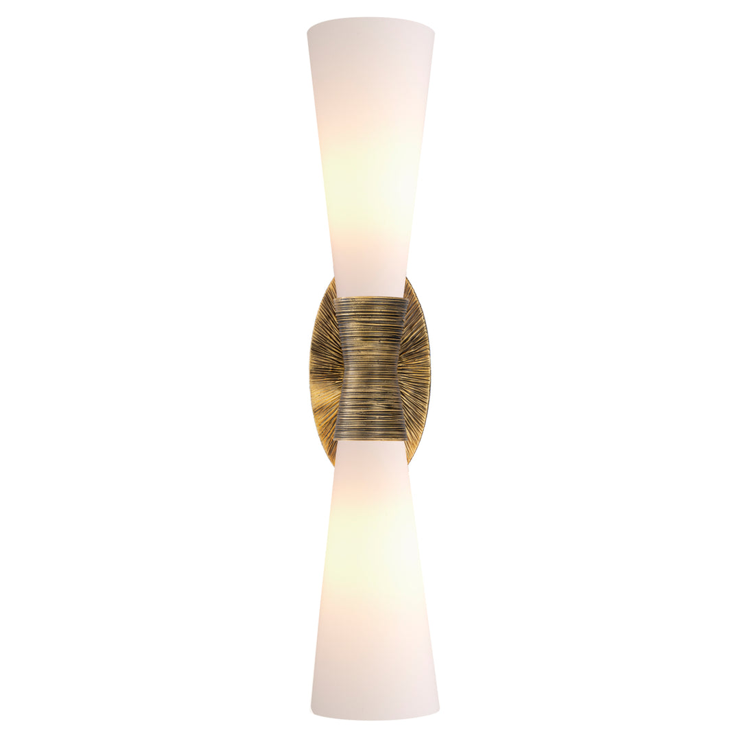 Wall Lamp Nolita Double - Vintage Brass Finish UL
