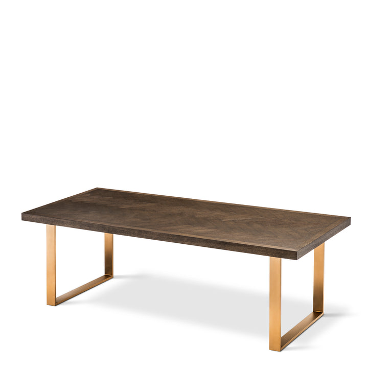 Melchior 230cm Dining Table - Brown