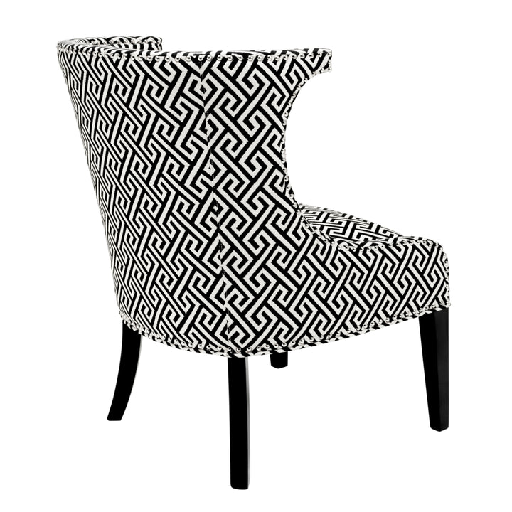 Elson Occasional Chair - Black & White