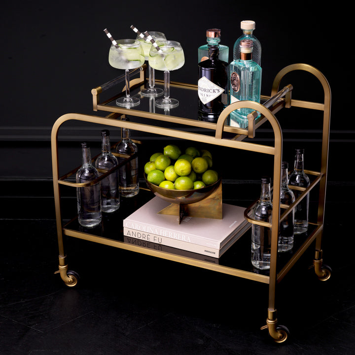 Trolley Montreuil - Brushed Brass Finish