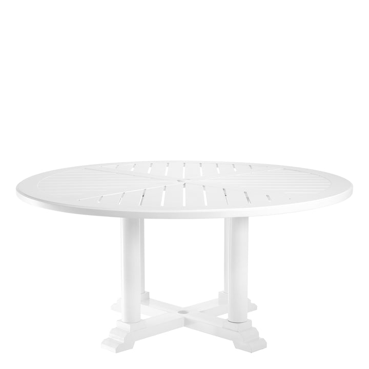 Bell Rive 160 cm Outdoor Dining Table - White