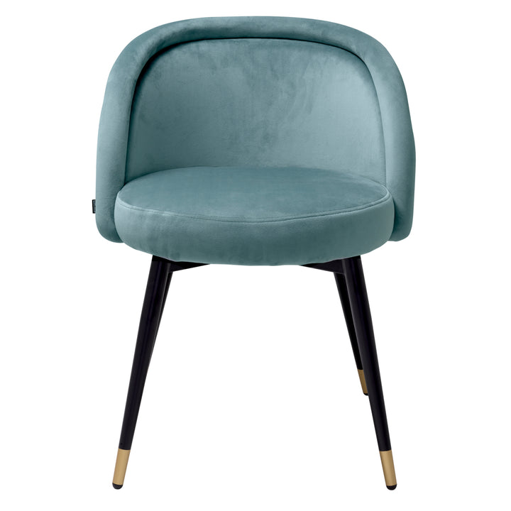 Dining Chair Chloé - Savona Blue Velvet Set of 2