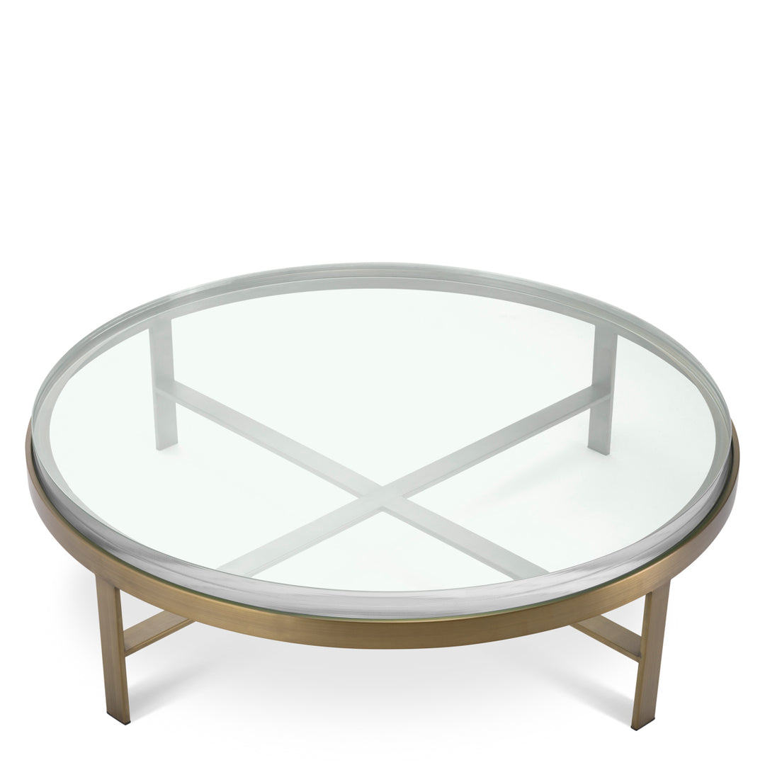 Eichholtz Coffee Table Hoxton - Brushed Brass Finish