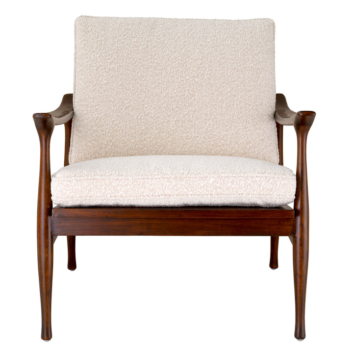 Chair Manzo Classic - Boucle Cream Including Cushions - Available in 2 Colors