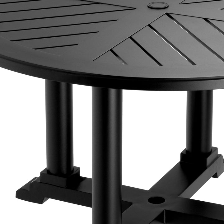Bell Rive 130 cm Outdoor Dining Table - Black