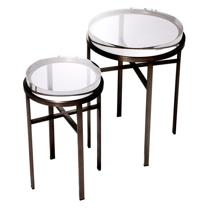 Hoxton Side Table - Set of 2 - Bronze
