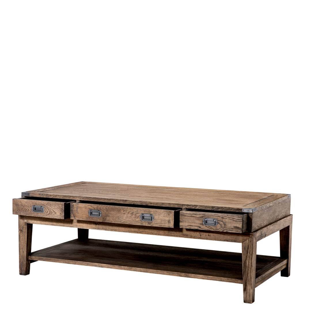 Military Coffee Table - Brown