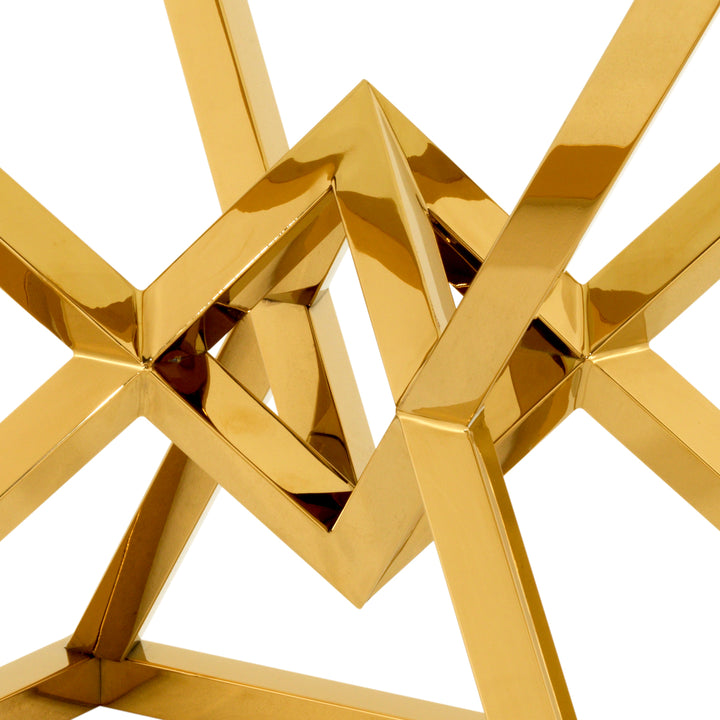 Connor Side Table - Gold
