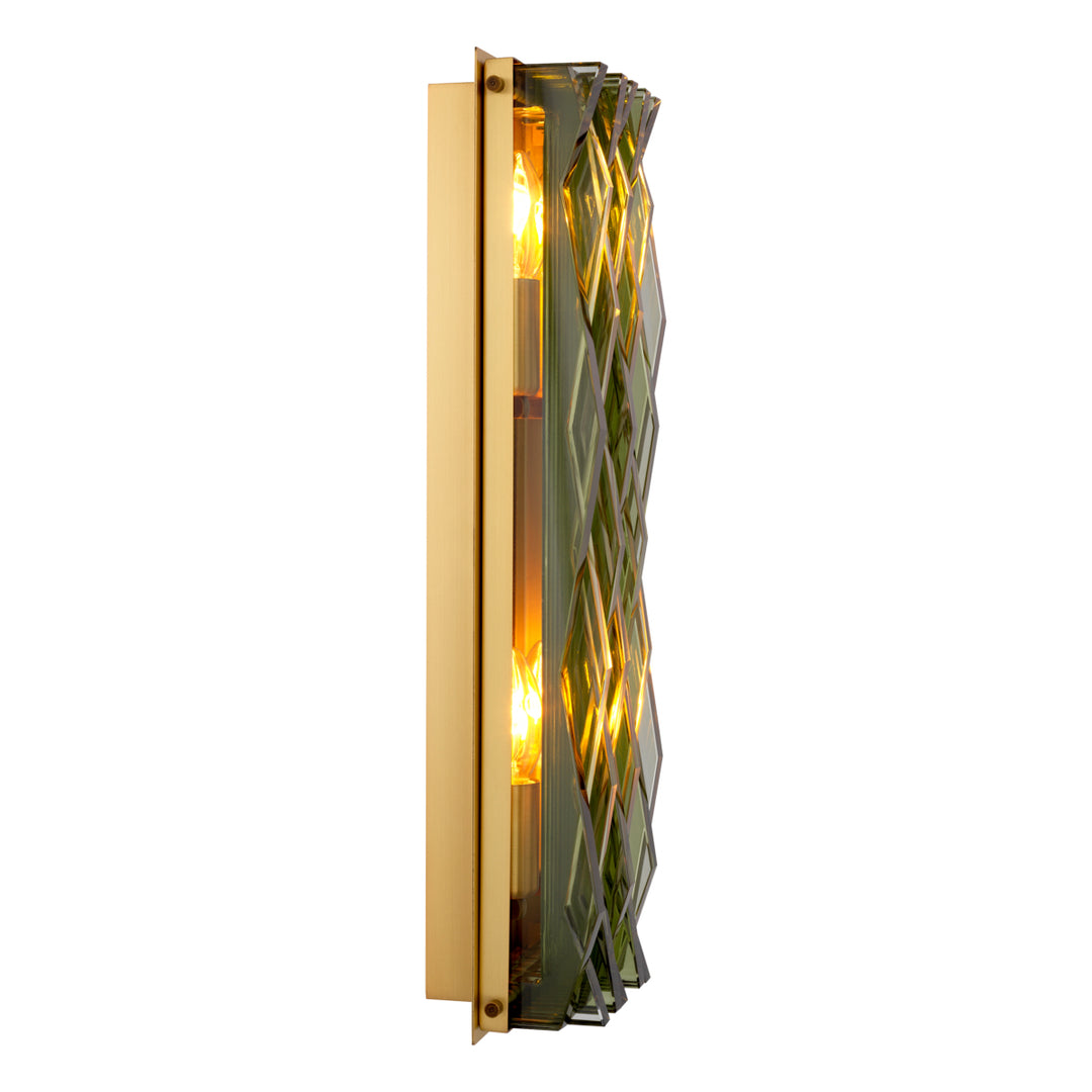 Wall Lamp Nuvola L - Antique Brass Finish UL