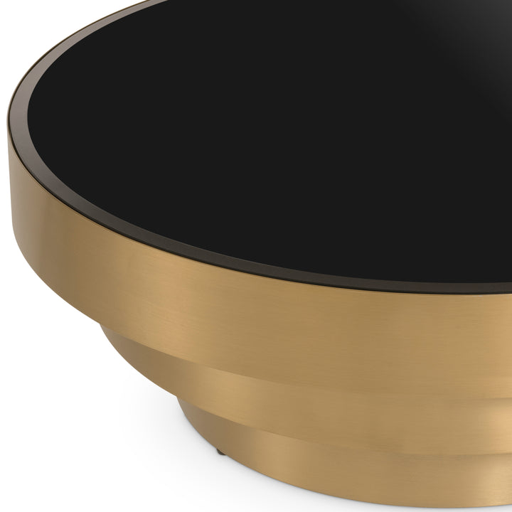 Eichholtz Sinclair Coffee Table - Gold & Black