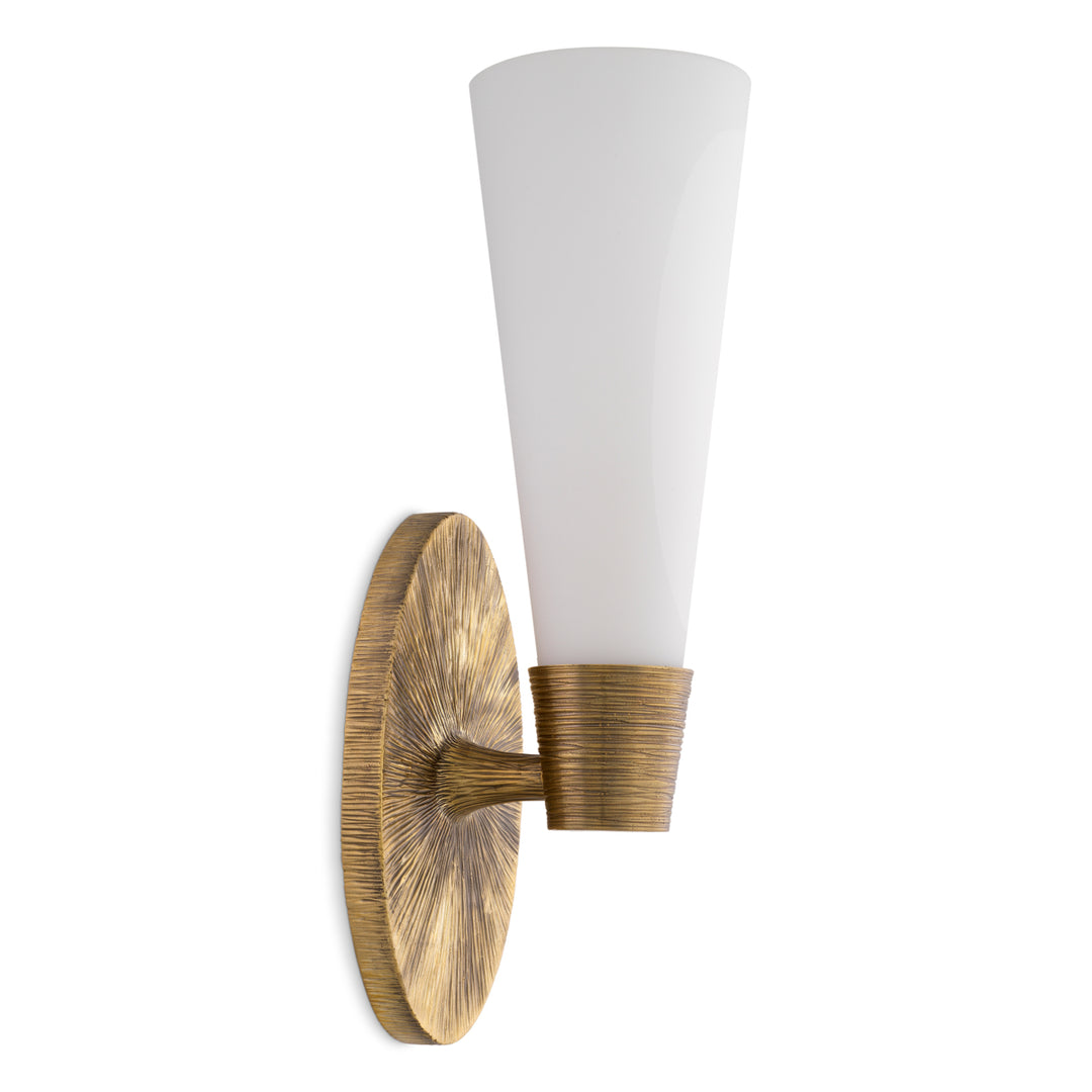 Wall Lamp Nolita Single - Vintage Brass Finish UL