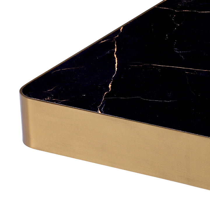 Luxus Coffee Table - Gold & Black