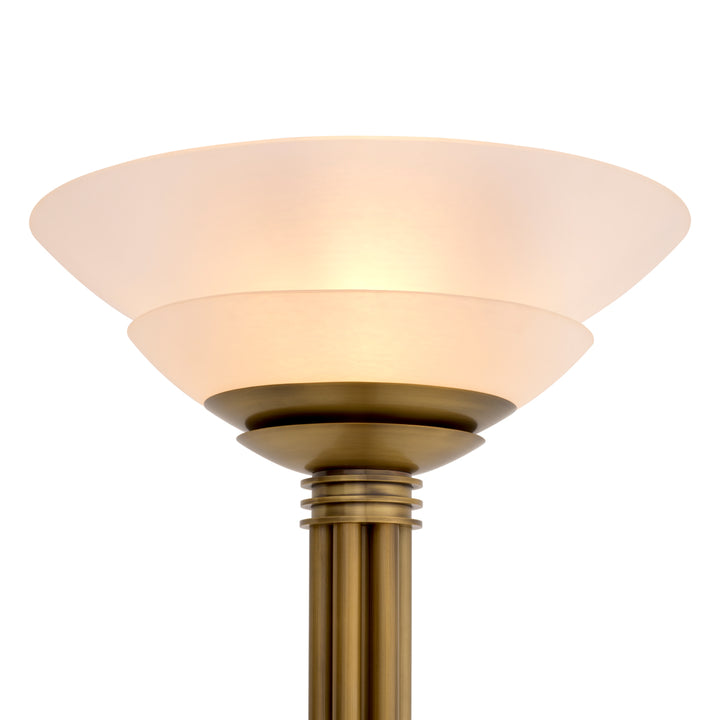 Floor Lamp Figaro - Antique Brass Finish UL