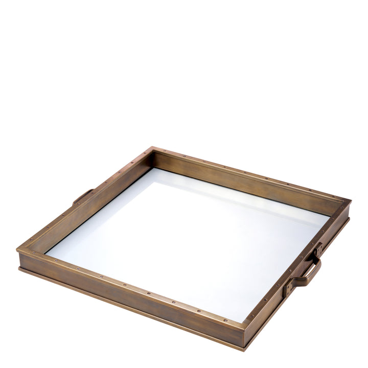 Tray Trouvaille Large - Vintage Brass Finish