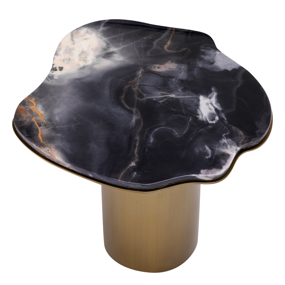 Eichholtz Side Table Shapiro - Black Marble