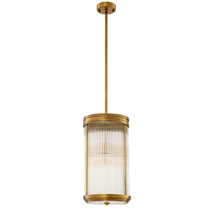 Pendant Rousseau - Antique Brass Finish UL - Available in 2 Sizes
