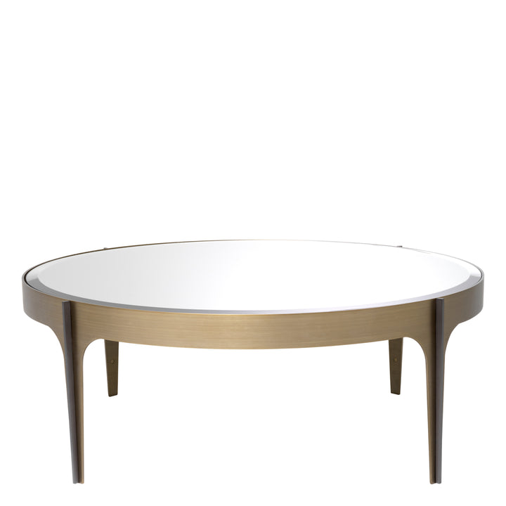 Coffee Table Artemisa S - Brushed Brass Finish