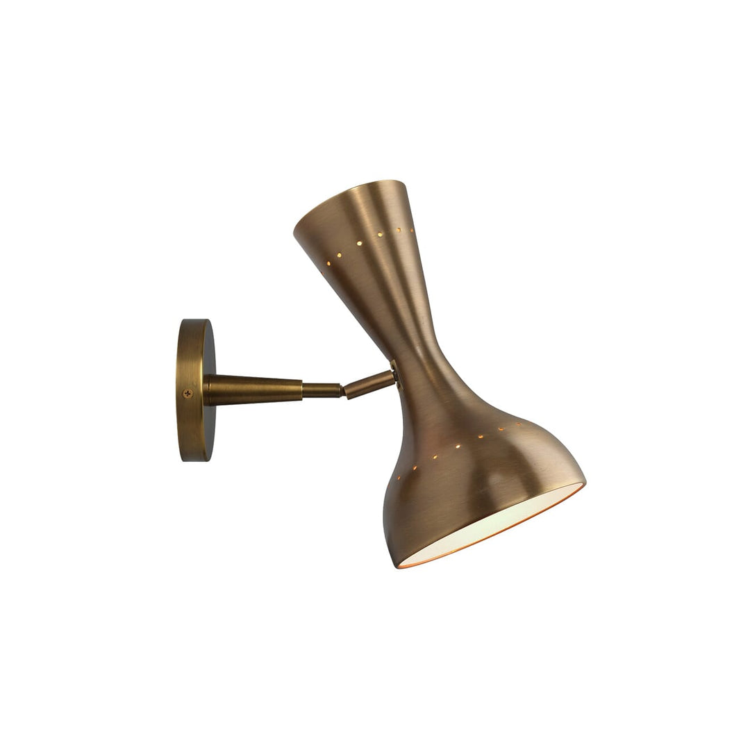 Jamie Young Pisa Wall Sconce in Antique Brass Metal