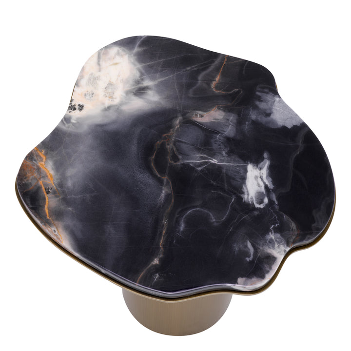 Eichholtz Side Table Shapiro - Black Marble