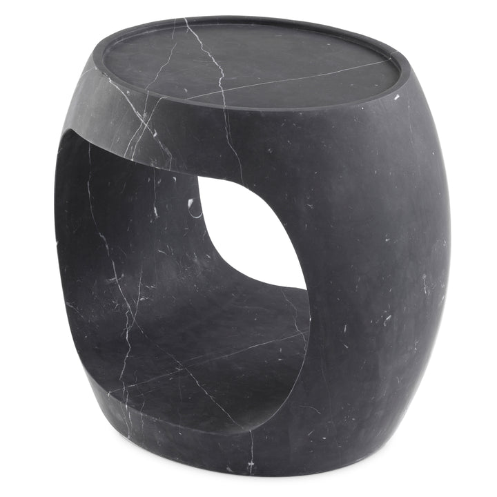Eichholtz Side Table Clipper Low - Honed Black Marble