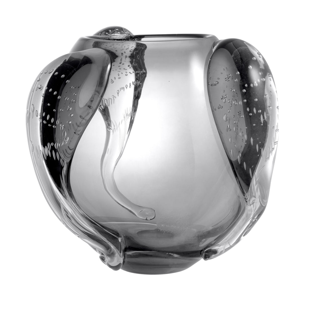 Eichholtz Sianluca Vase Large - Gray & Clear