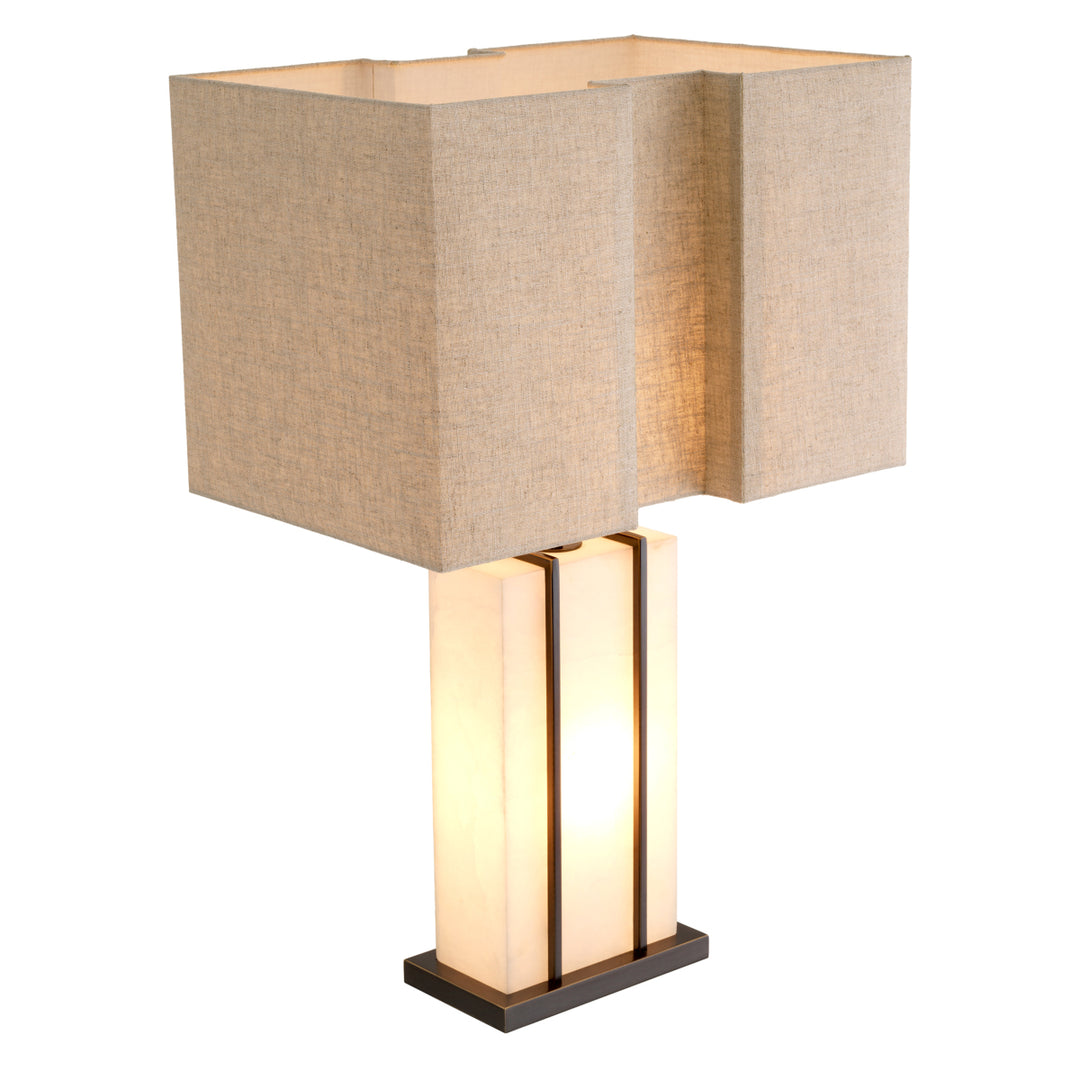 Table Lamp Graham - Bronze Highlight Finish Including Shade UL