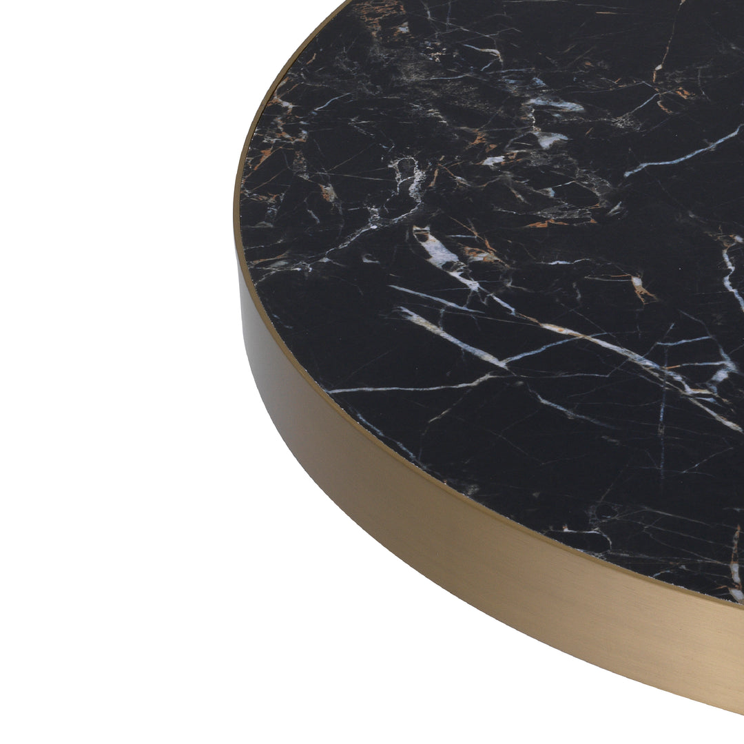 Excelsior Coffee Table - Gold & Black
