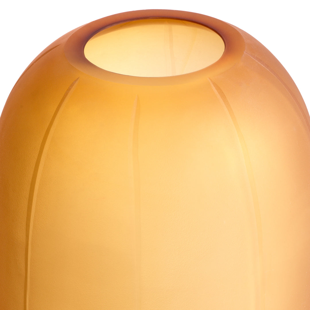 Vase Zenna Large Amber