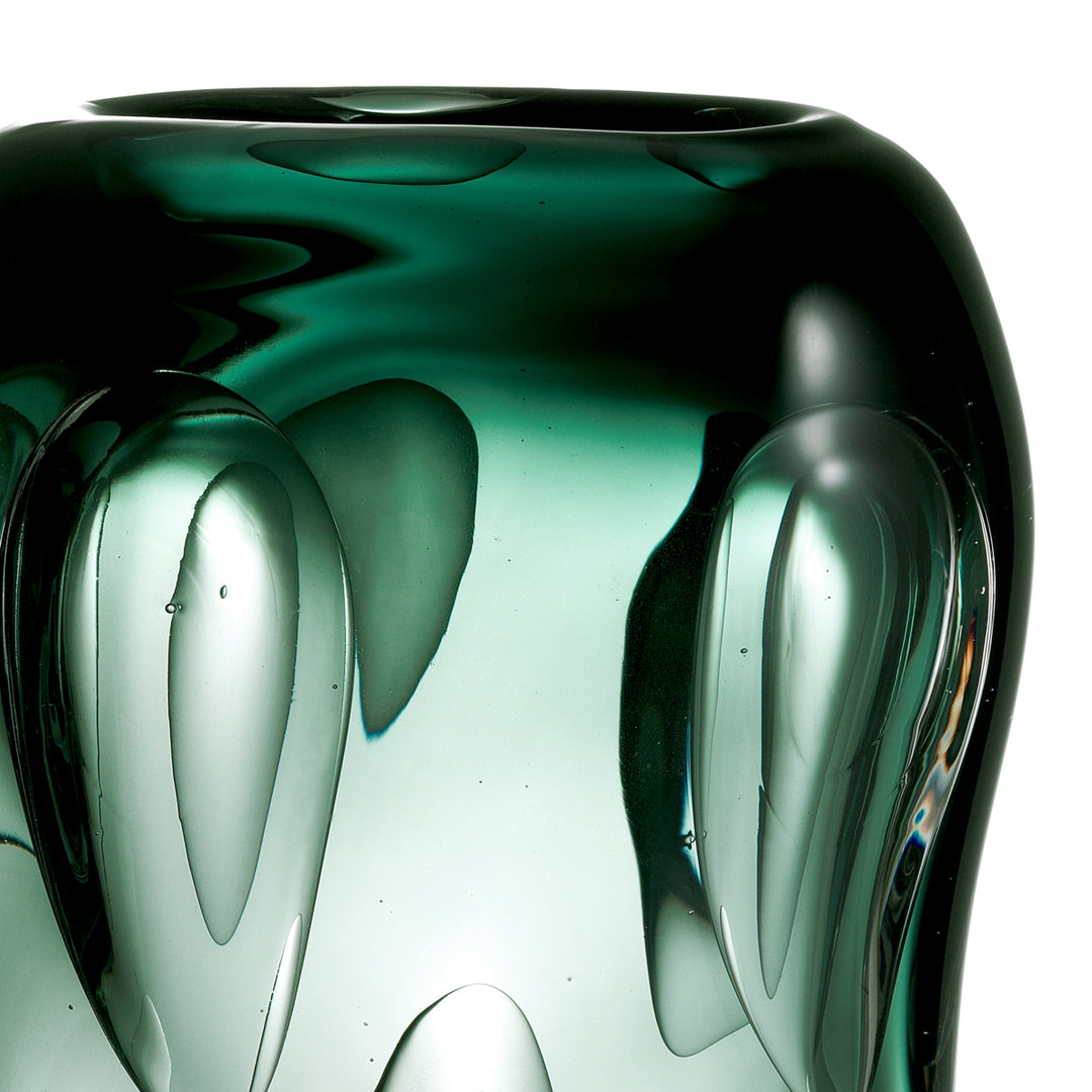 Eichholtz Sianni Vase Small - Green & Clear
