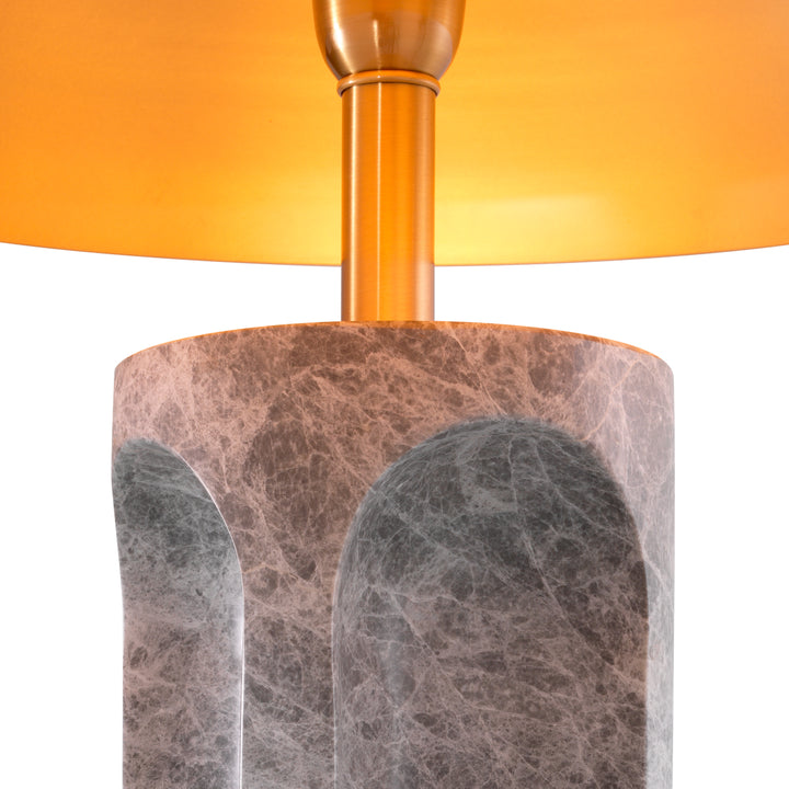 Absolute Table Lamp - Grey Marble