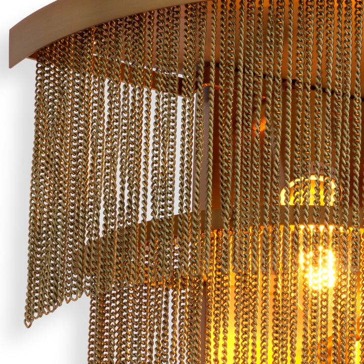 Wall Lamp Tissot - Antique Brass Finish Ul