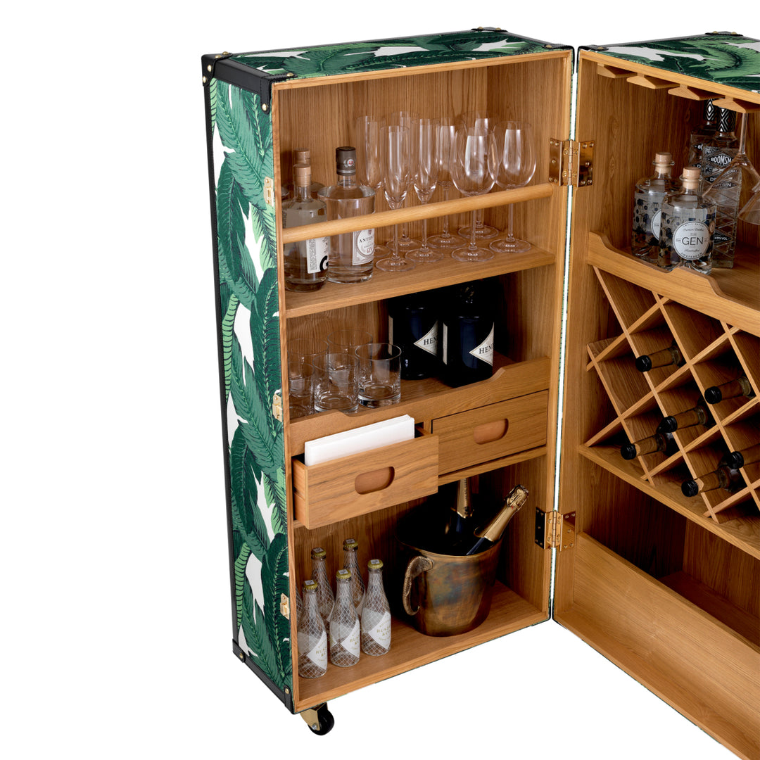 Eichholtz Martini Bianco Wine Cabinet - Green
