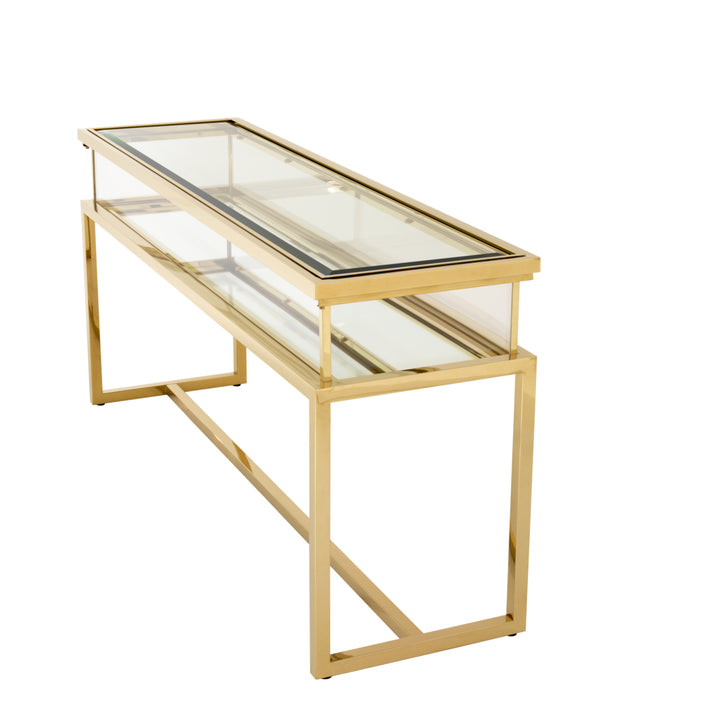 Harvey Console Table - Gold