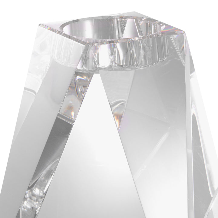 Liaison Tealight Holder - Clear Crystal