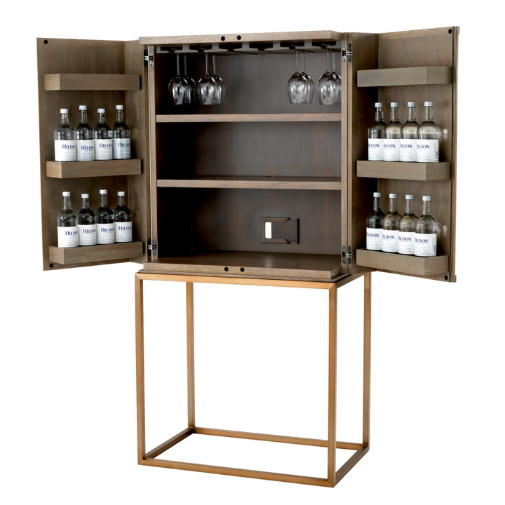 Highland Wine Cabinet - Beige