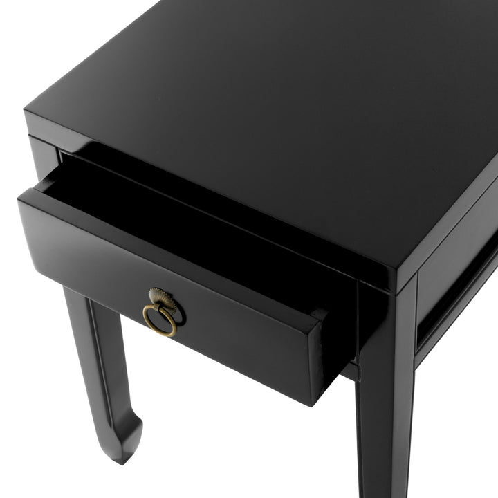 Chinese Low Side Table - Black