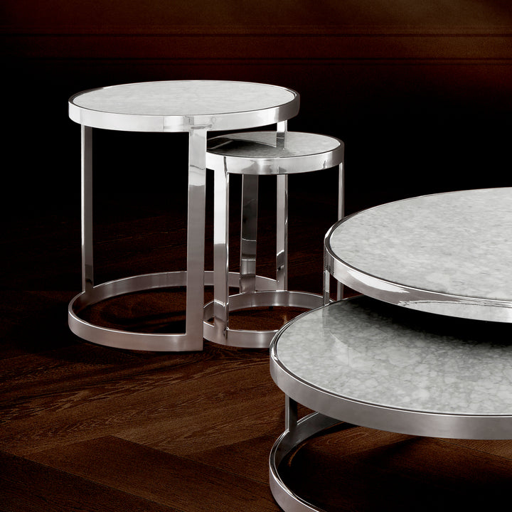 Fletcher Side Table - Set of 2 - Silver
