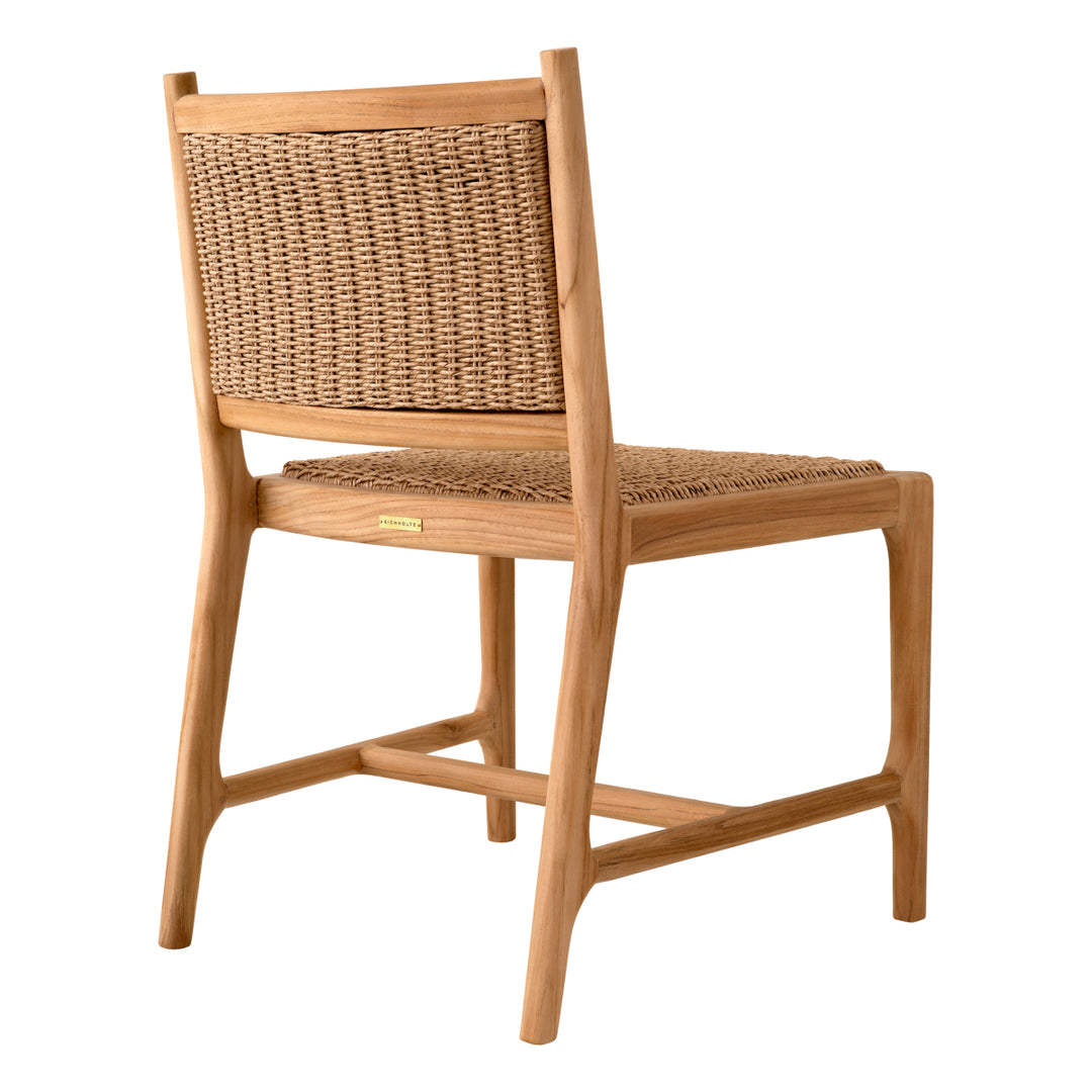 Outdoor Dining Chair Pivetti Natural Teak
