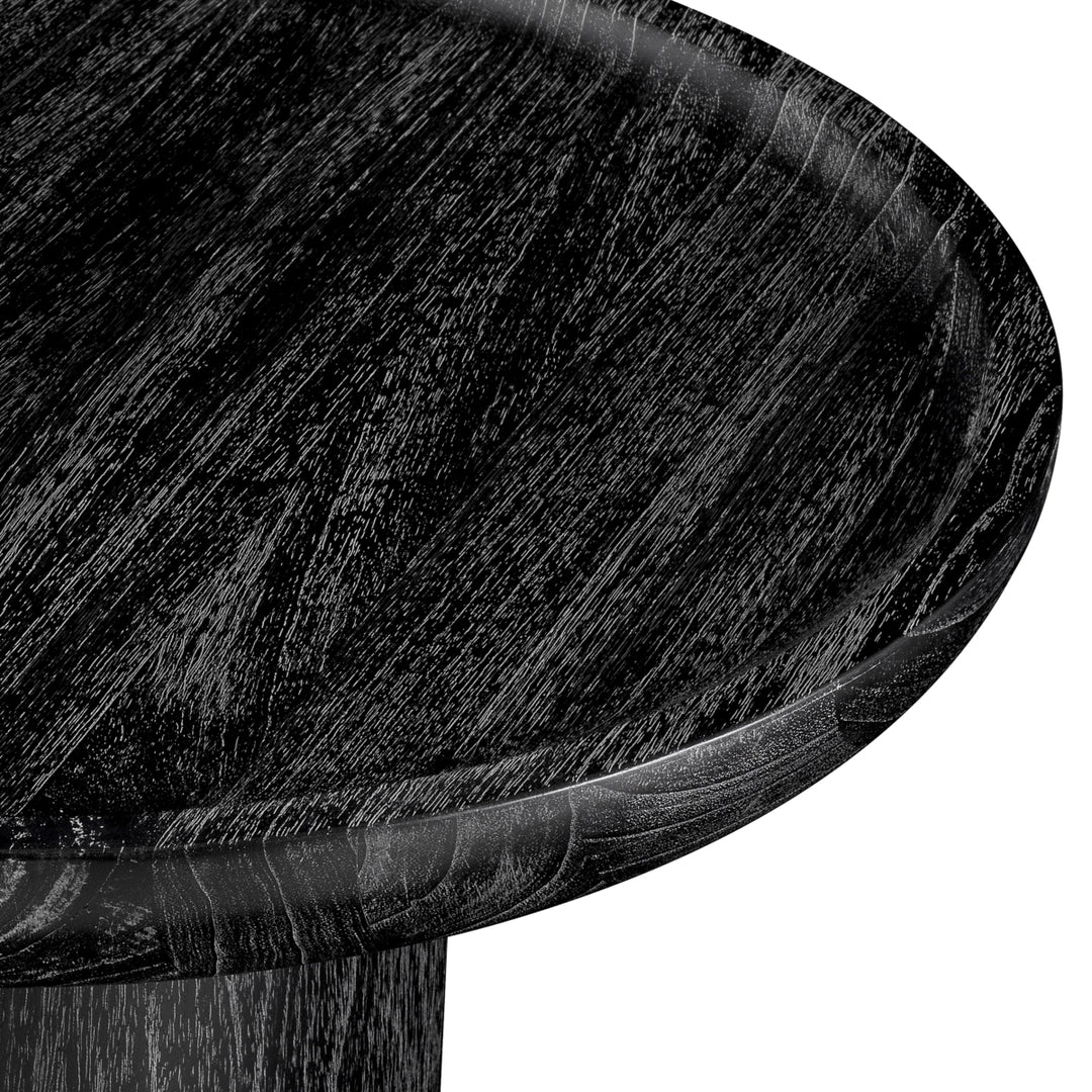 Eichholtz Side Table Rouault - Charcoal Grey Veneer