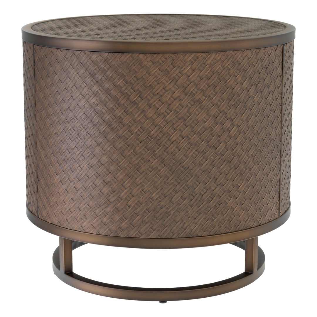 Napa Valley Side Table - Brown
