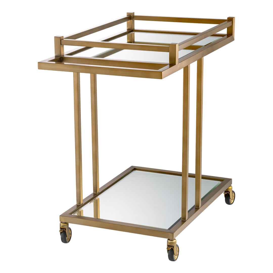 Trolley Beverly Hills - Brushed Brass Finish