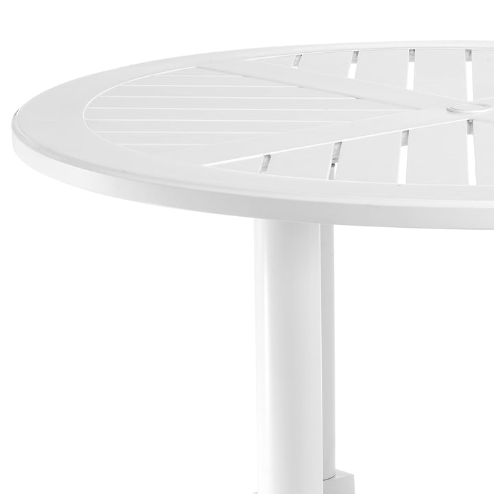 Bell Rive 130 cm Outdoor Dining Table - White