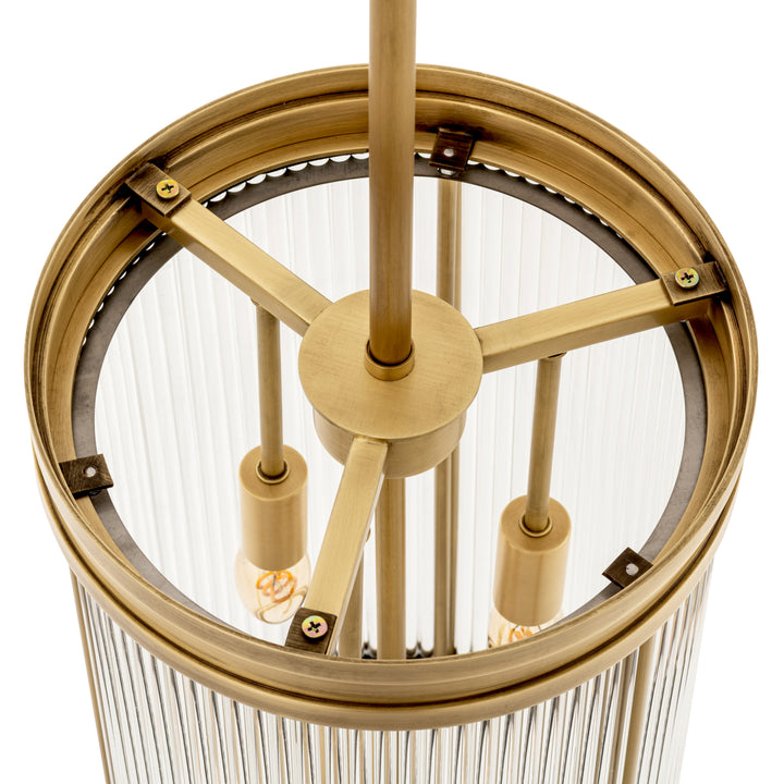 Eichholtz Pendant Rousseau - Antique Brass Finish UL - Available in 2 Sizes