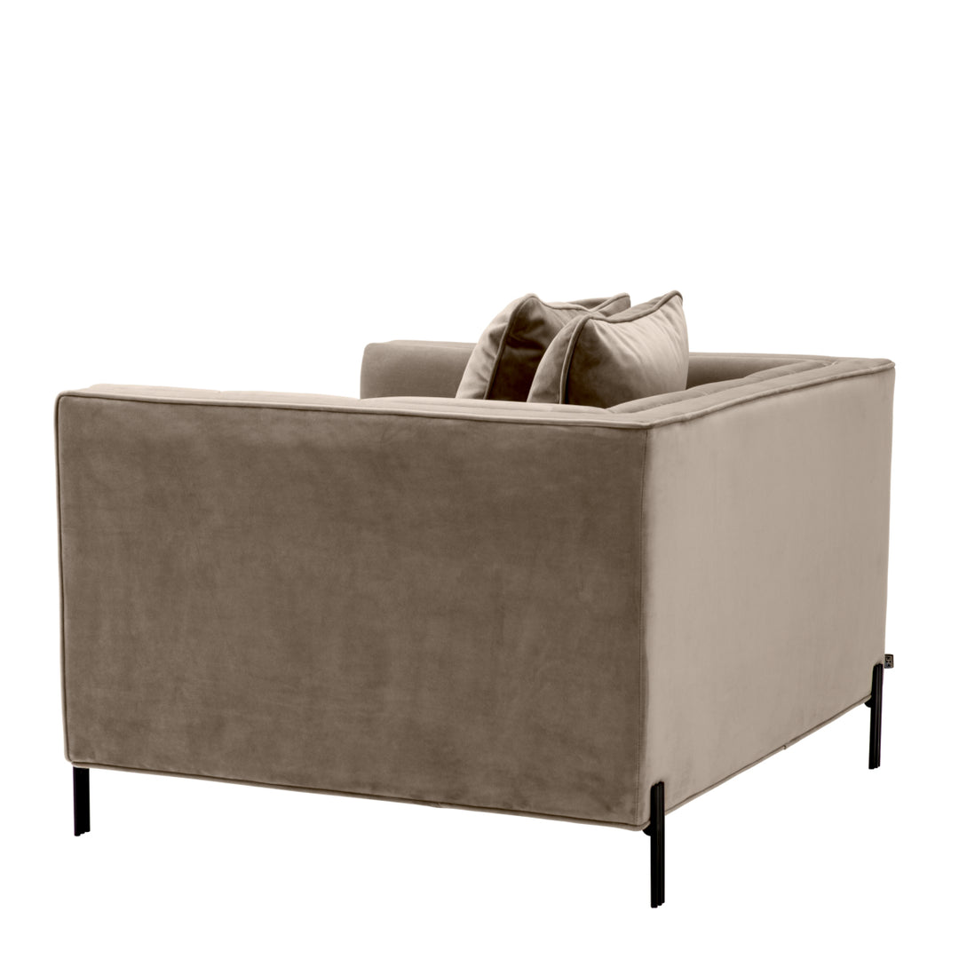 Sienna Occasional Chair - Beige & Gray