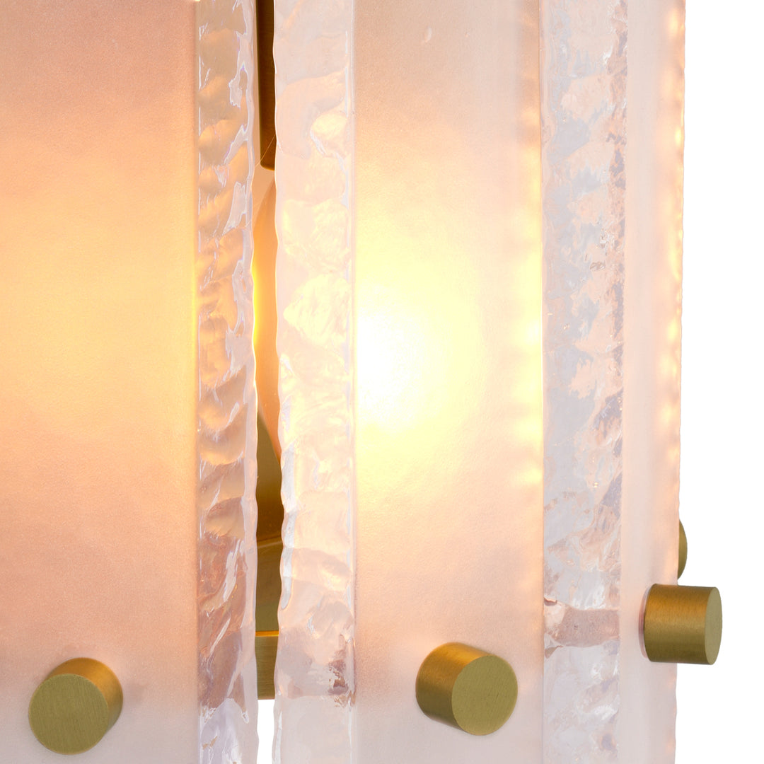 Wall Lamp Blason Double - Antique Brass Finish UL